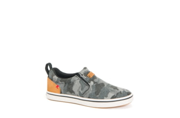 Image of Xtratuf Canvas Sharkbyte Deck Shoe - Womens, Black Camo, 9, XSW-002-BLK-090