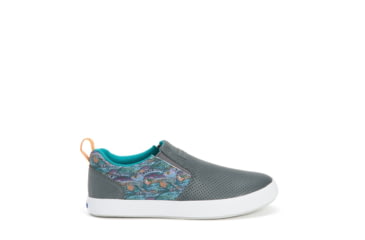 Image of Xtratuf Canvas Sharkbyte Deck Shoe - Women's, Gray, 6, XSW-7GG-GRY-060