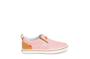 Image of Xtratuf Canvas Sharkbyte Deck Shoe - Womens, Salmon, 10, XSW-700-ORG-100