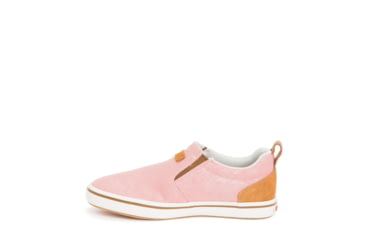 Image of Xtratuf Canvas Sharkbyte Deck Shoe - Womens, Salmon, 10, XSW-700-ORG-100