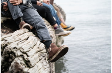 Image of Xtratuf Leather 6in Ankle Deck Boot - Mens, Brunette/Chocolate Brown/Duck Camo, 11, XAL-DCAM-BRN-110, EDEMO1