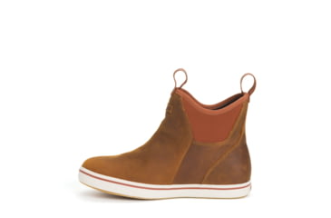 Image of Xtratuf Leather 6in Ankle Deck Boot - Mens, Burnt Orange, 9, XAL-700-ORG-090
