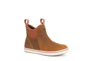 Image of Xtratuf Leather 6in Ankle Deck Boot - Mens, Burnt Orange, 9, XAL-700-ORG-090