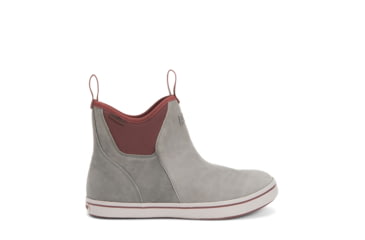 Image of Xtratuf Leather 6in Ankle Deck Boot - Mens, Isa Dolphin/Gray/Rum Raisin, 12, XAL-101-GRY-120