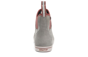Image of Xtratuf Leather 6in Ankle Deck Boot - Mens, Isa Dolphin/Gray/Rum Raisin, 12, XAL-101-GRY-120