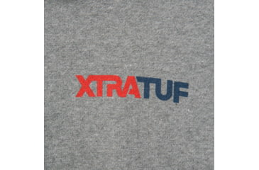 Image of Xtratuf Pullover Marty the Fisherman Hoodie - Unisex, Red/Blue, Medium, XAH-1MF-GRY-MED
