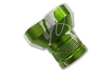 Image of Precision Hardcore Gear Powder Funnel, .44 Caliber, 6061 Aluminum, Green, HC-91427