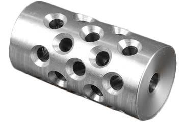 Image of Precision Hardcore Gear Stainless Steel Radial Ported Brake - 1in OD X 5/8in-24, Raw, HC-91110