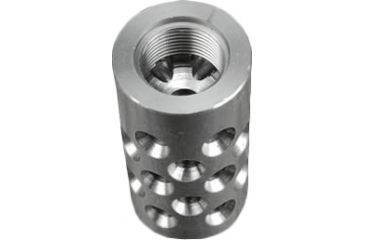 Image of Precision Hardcore Gear Stainless Steel Radial Ported Brake - 1in OD X 5/8in-24, Raw, HC-91110