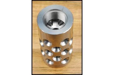 Image of Precision Hardcore Gear Stainless Steel Radial Ported Brake - 1in OD X 5/8in-24, Raw, HC-91110