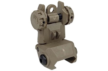 Image of XTS Polymer Rear Flip-Up Sight, Tan FDE, XTS-FRST