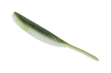 Image of Yamamoto Baits 3in Shad Shape Worm, 10 pack, Watermelon-Cream, YAM-68JR-10-901