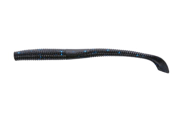 Image of Yamamoto Baits Kut 4in Tail Worm, 20, Black-Blue, YAM-7-20-021