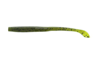 Image of Yamamoto Baits Kut 4in Tail Worm, 20, Green Pumpkin-Watermelon, YAM-7-20-912