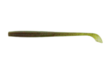 Image of Yamamoto Baits Kut 5in Tail Worm, 10, Green Pumpkin-Red-Fading Watermelon, YAM-7L-10-925