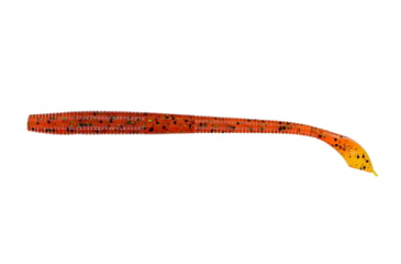 Image of Yamamoto Baits Kut 5in Tail Worm, 10, Pumpkin-Black-Green, YAM-7L-10-196