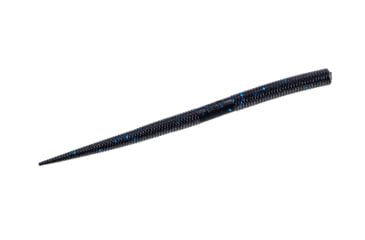 Image of Yamamoto Baits Pro Senko Worm, 10, 5in, Black with Large Blue Flake, YAM-9P-10-021
