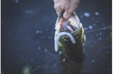 Image of Yamamoto Baits Slinko Floater Soft Bait, 7, 5.5in, Blue Pearl-Black-Hologram, YAM-SLINKO5.5-239