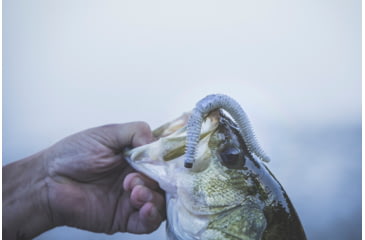 Image of Yamamoto Baits Slinko Floater Soft Bait, 7, 5.5in, Blue Pearl-Black-Hologram, YAM-SLINKO5.5-239