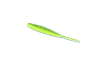 Image of Yamamoto Baits Shad Shape Worm, 10, 3.75in, Baby Bass Crystal Clear Belly Laminate, YAM-68L-10-939