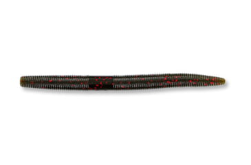 Image of Yamamoto Baits Senko 5in Worm, 10 Pack, Green Pumpkin/Large Red Flake, YAM-9-10-318