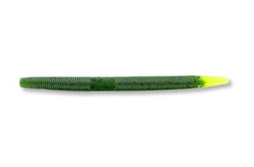 Image of Yamamoto Baits Senko 5in Worm, 10 Pack, Watermelon Pepper Body/Chartreuse Tail, YAM-9-10-542
