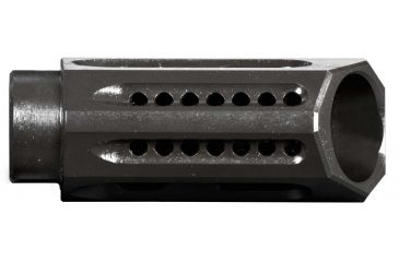 Image of Yankee Hill 26-MB-A Slant Muzzle Brake 5.56mm Threaded 1/2-28 TPI Steel Black