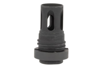Image of Yankee Hill 431524A Mini QD Flash Hider 5.56 NATO Black Phosphate 5/8-24 Tpi