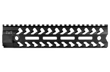 Image of Yankee Hill Machine Mid-Length 9.25 Inch S.L.M. Handguard w/ M-Lok Sides and Picatinny Top, Black, 9.25 Inch, YHM-5280