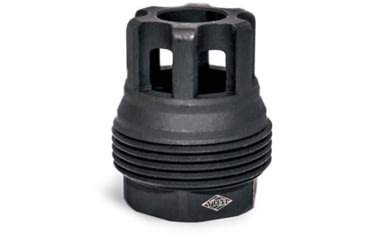 Image of Yankee Hill Machine sRx Mini Muzzle Brake, OD Black Phosphate Steel, 1/2-28 tpi, 9mm, 4401MB28