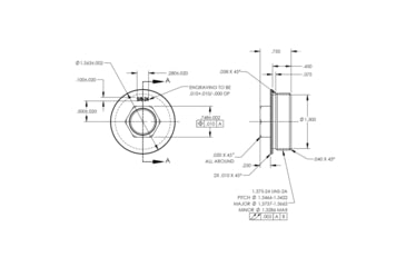 Image of Yankee Hill Machine Yhm Hub Direct Thread Mount .578-28