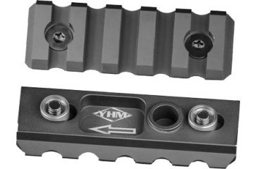 Image of Yankee Hill Machine Yhm Rail Section Keymod To Picatinny 5-slot