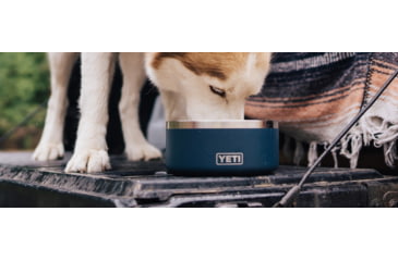 Image of Yeti Boomer 4 Dog Bowl, Navy, 21071504137