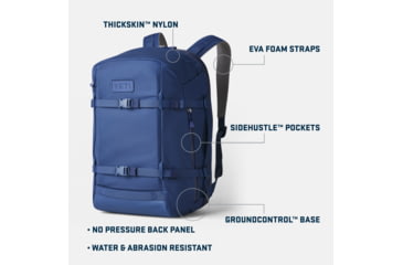 Image of Yeti Crossroads Backpack 35L Navy, Navy, 35 L, 26010000282