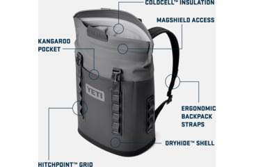 Image of Yeti Hopper M12 Backpack, Wild Vine Red, 18060131494