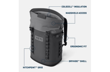 Image of Yeti Hopper M20 Backpack, Teal/Orange, 20 Liter, 18060131549