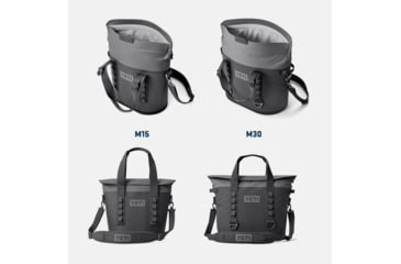 Image of Yeti Hopper M15 Soft Cooler, Big Wave Blue/Navy, 15 Liter, 18060131393