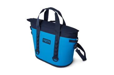 Image of Yeti Hopper M30 Soft Cooler, Big Wave Blue/Navy, 30 Liter, 18060131395