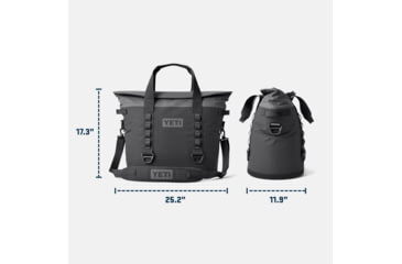 Image of Yeti Hopper M30 Soft Cooler, Big Wave Blue/Navy, 30 Liter, 18060131395