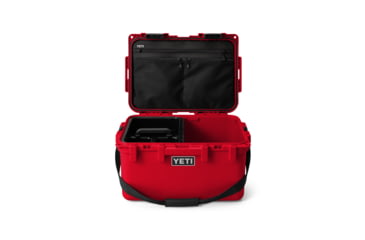 Image of Yeti LoadOut GoBox 30 2.0 Gear Case, Rescue Red, 30 L, 26010000390