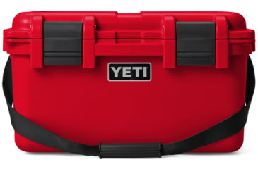 Image of Yeti LoadOut GoBox 30 2.0 Gear Case, Rescue Red, 30 L, 26010000390