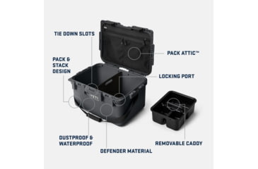 Image of Yeti LoadOut GoBox 30, Camp Green, 30 Quart, 18060131251