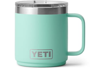 Image of Yeti Rambler 10 oz Stackable Mug w/Durasip Ceramic Lining, Seafoam, 21071507353