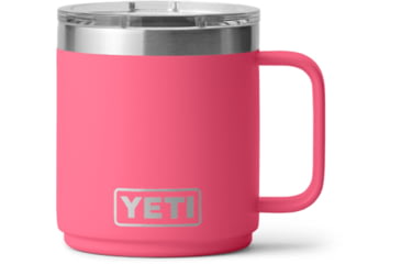Image of Yeti Rambler 10 oz Stackable Mug w/Durasip Ceramic Lining, Tropical Pink, 21071507348