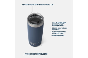 Image of Yeti Rambler 10 oz Tumbler w/MagSlider Lid, Camp Green, 10 oz, 21071501692