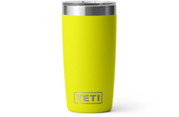 Image of Yeti Rambler 10 oz Tumbler w/MagSlider Lid, Firefly Yellow, 10 oz, 21071504701