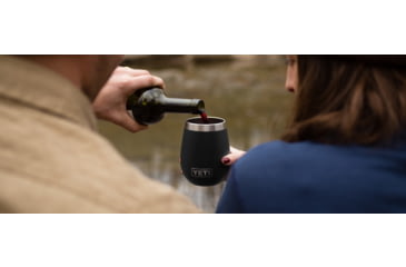 Image of Yeti Rambler 10 oz Wine Tumbler, Black, 21071300069