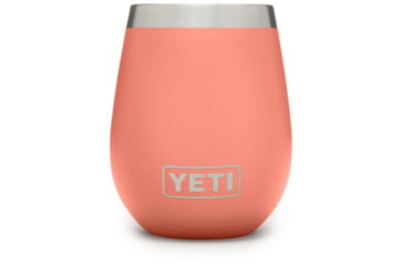 Image of Yeti Rambler 10 oz Wine Tumbler, Coral, 21071300148