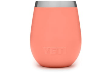 Image of Yeti Rambler 10 oz Wine Tumbler, Coral, 21071300148