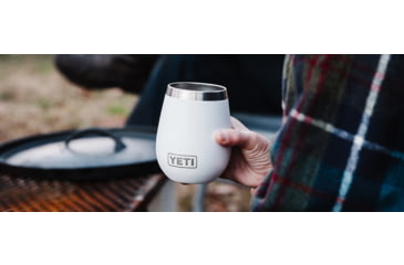 Image of Yeti Rambler 10 oz Wine Tumbler, White, 21071300066
